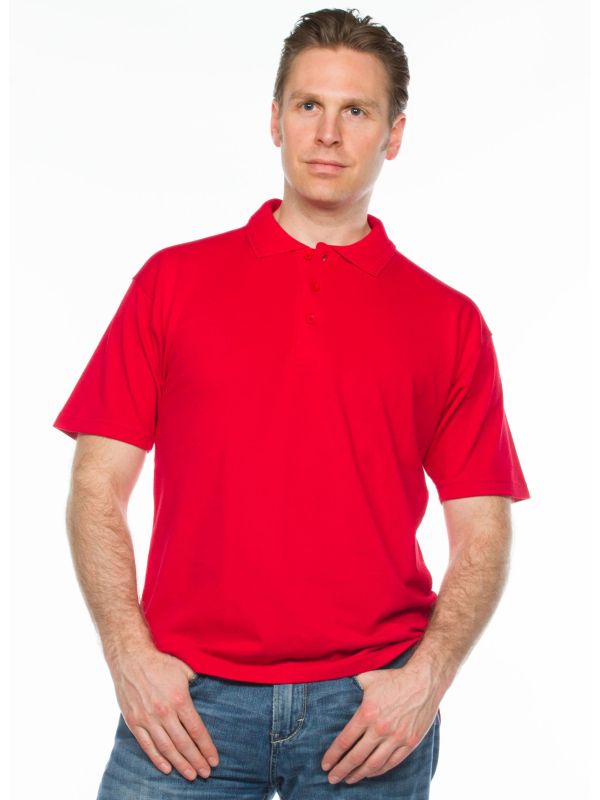 7259 Heren poloshirt met rits