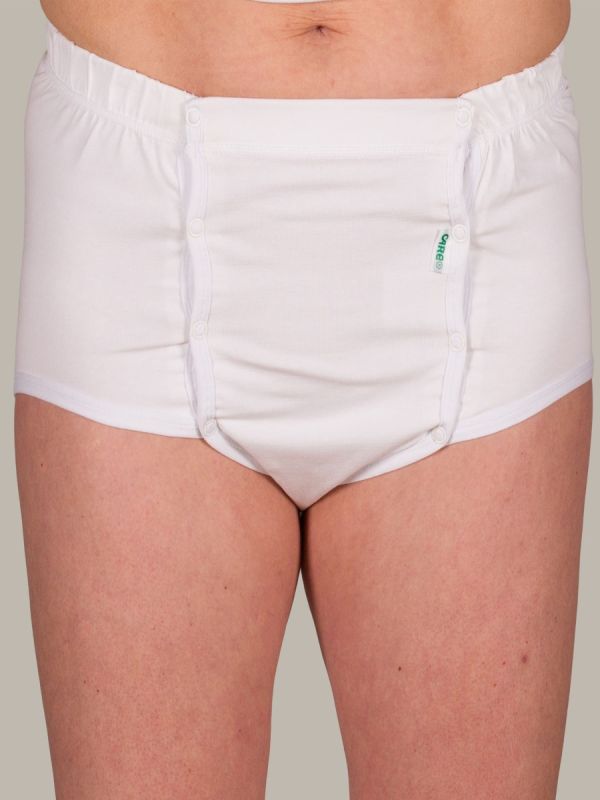 Slip met drukknoopjes