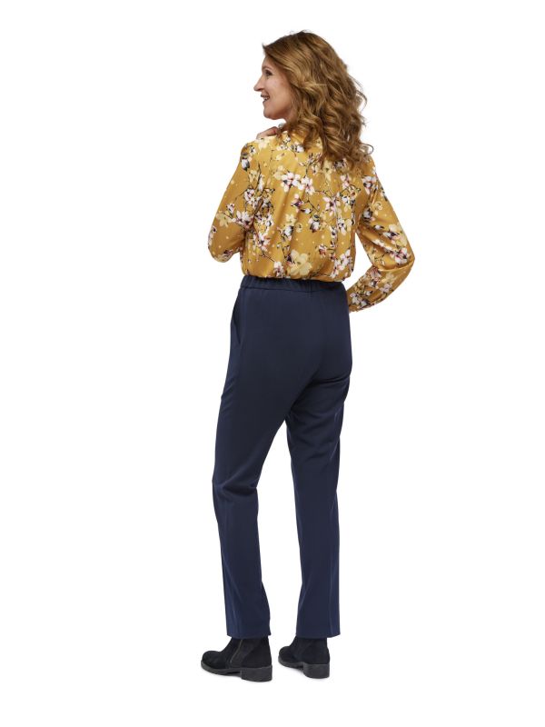 7185 Pantalon met elastische band