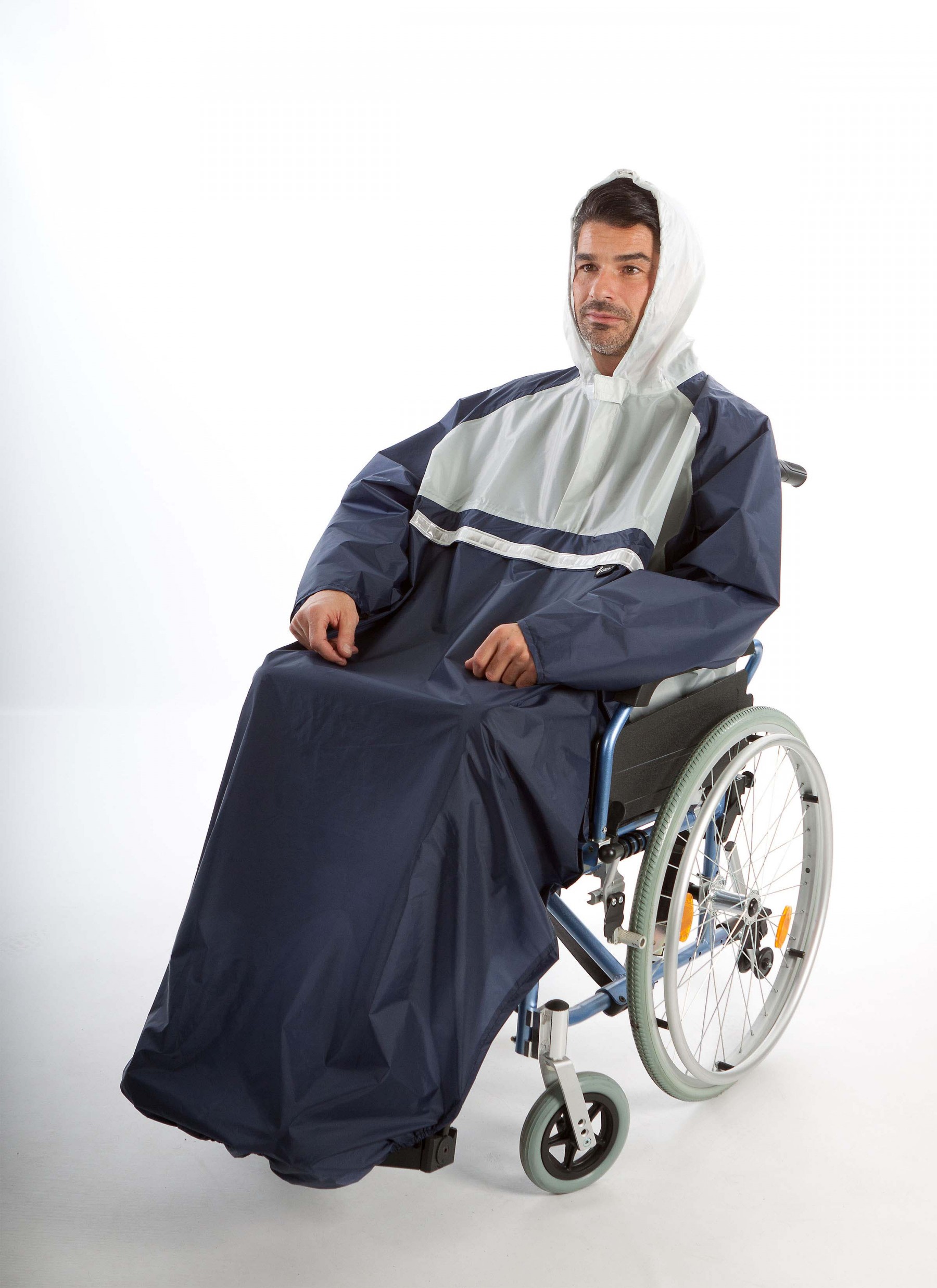herder Chaise longue Grens Regencape rolstoel | Rolstoel regenjas | Regenponcho