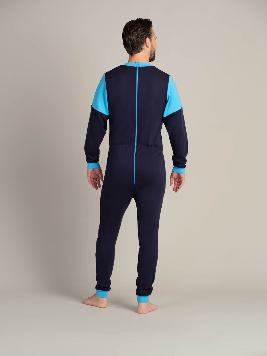 Tricot Jumpsuit with zipper back | Anti-strip | Alzheimer clothing |