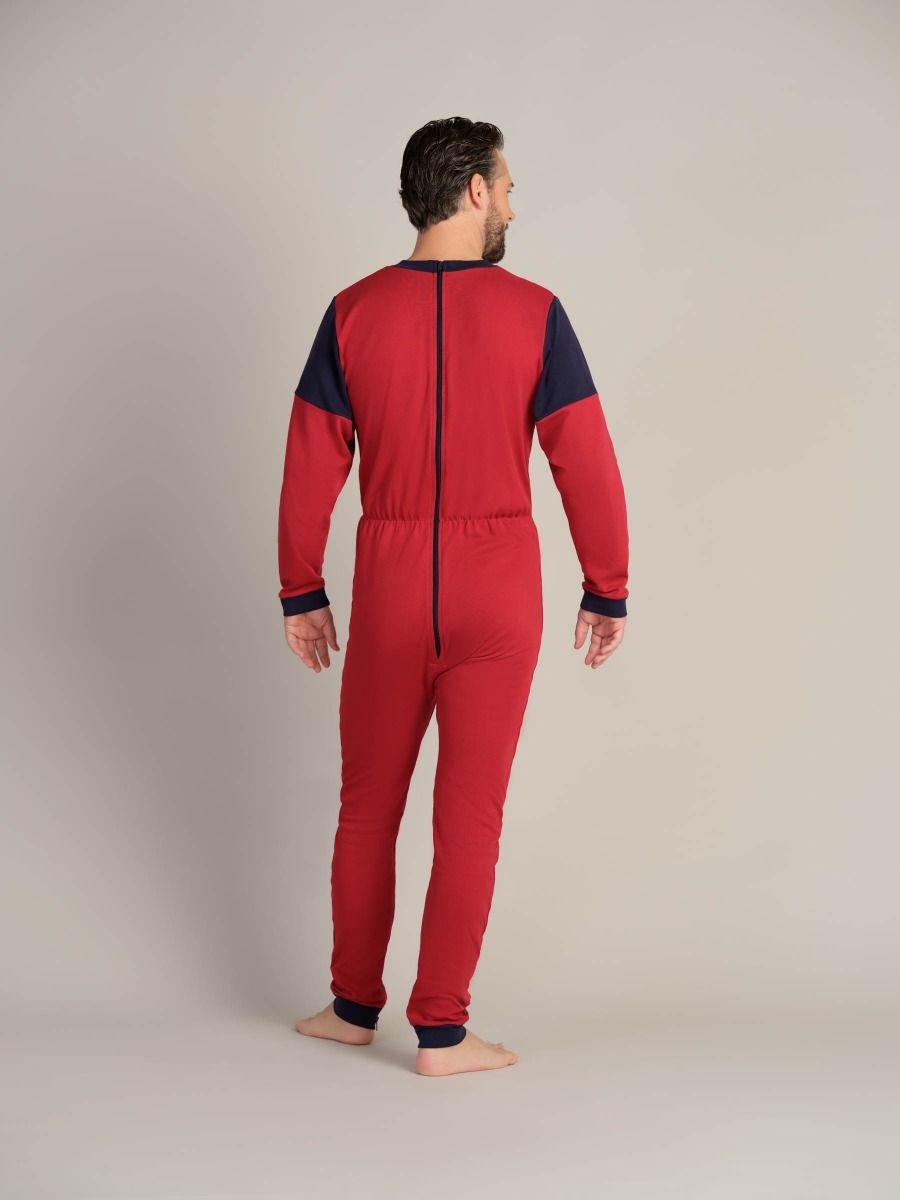 Jumpsuit with leg zipper | Back zipper | Convenient for the carers |