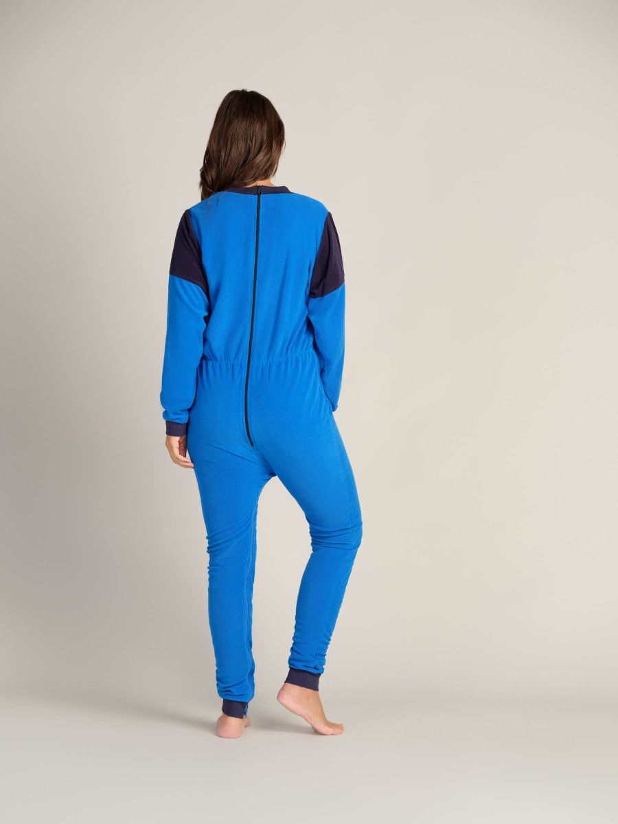 CONFECT UpcycleLino JUMP SUITS クリーニング済 Jumpsuit with crotch zipper closure | Back zipper | Dementia clothing