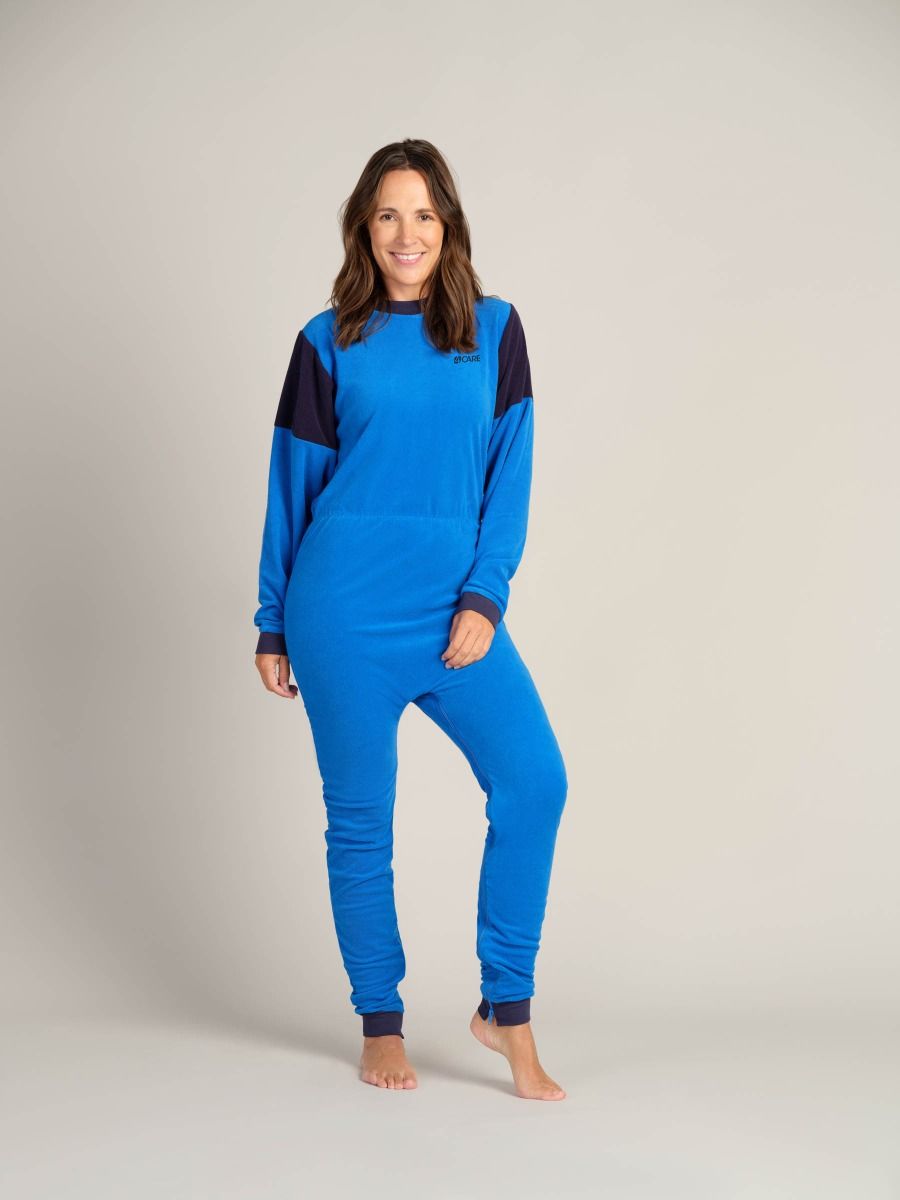 【タグ付き】AMI YOSHINARI Zip up jump suits Jumpsuit with crotch zipper closure | Back zipper | Dementia clothing