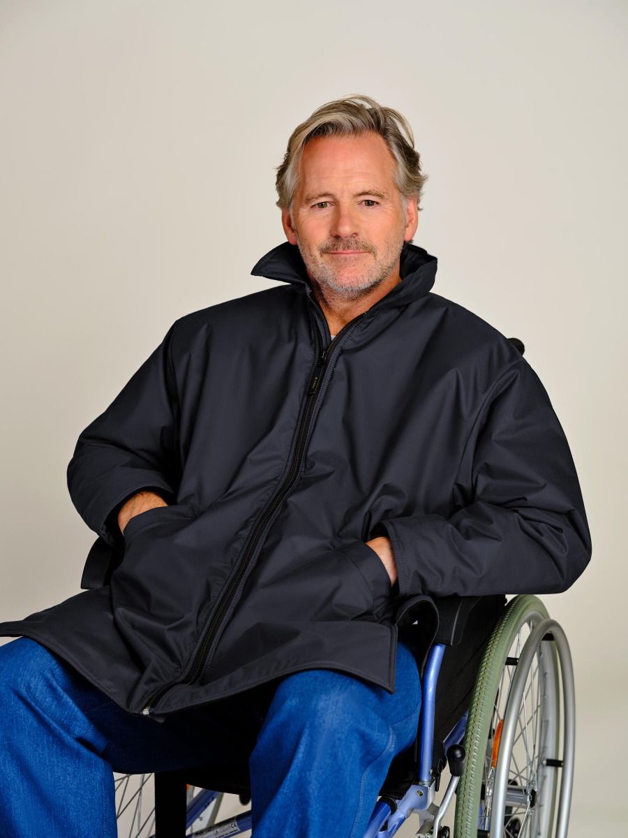 Jacket for wheelchair users | adaptive winter coat