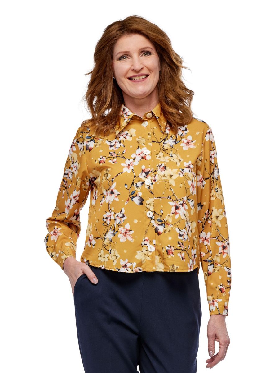 7250 Ladies long sleeved blouse