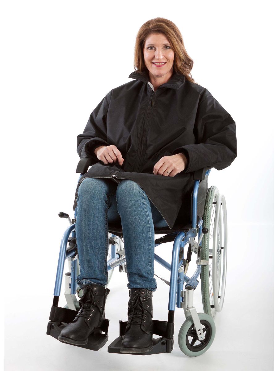 Coat for wheelchair users
