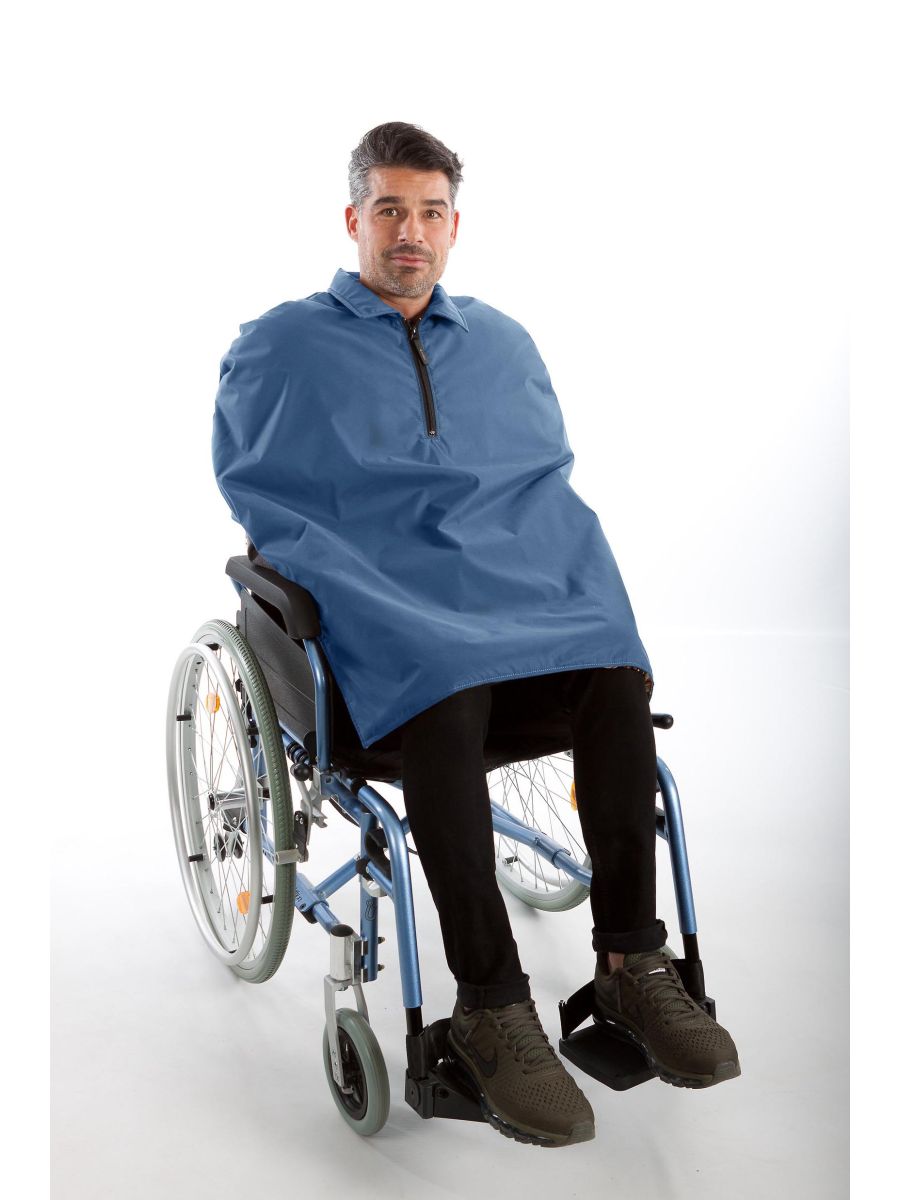 7384 Winter cape with collar