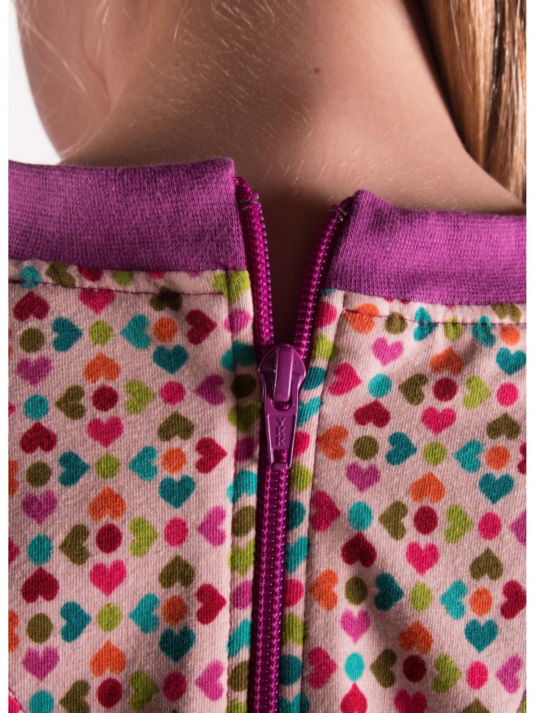 1066 Children Jumpsuit with zipper