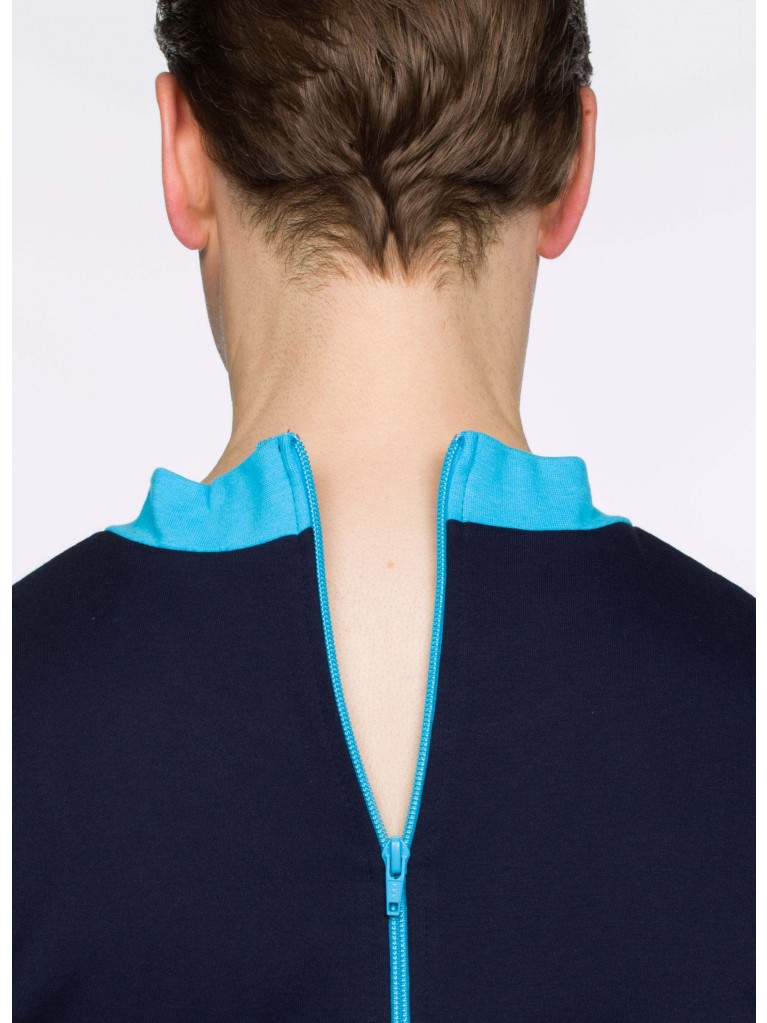 1030 Jersey jumpsuit with zipper closure