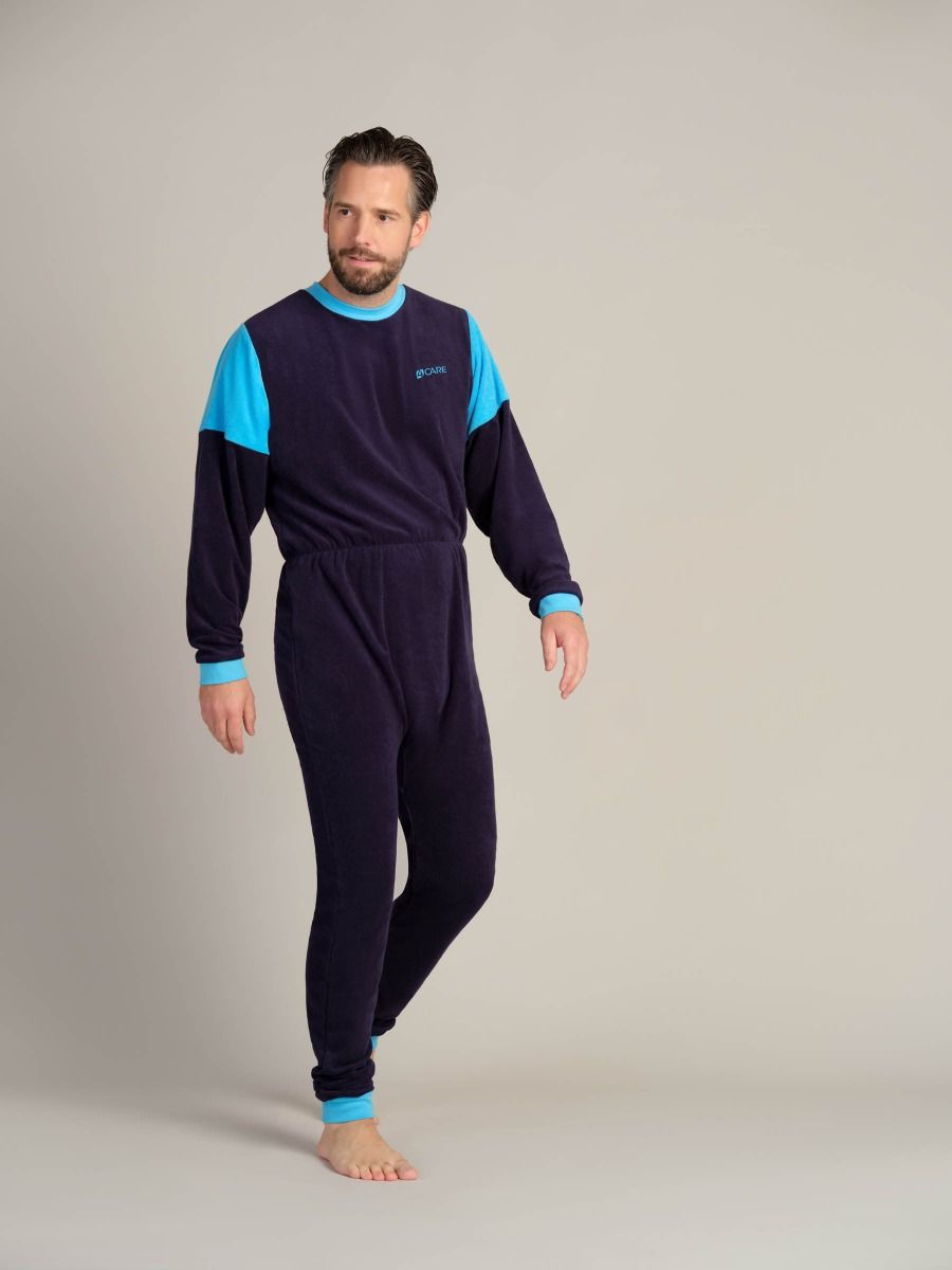 1040 Badstof hansop met rits achter