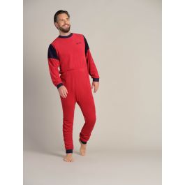 Jumpsuit with crotch zipper closure | Back zipper | Dementia clothing