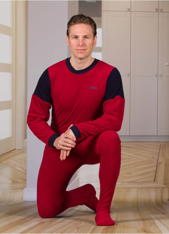 Once piece jumpsuit with socks Anti-Strip Clothing Men and Women