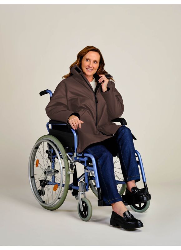 Jacket for wheelchair users